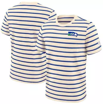 Nike T-Shirt Seattle Seahawks Nike Rewind Club Striped Tee