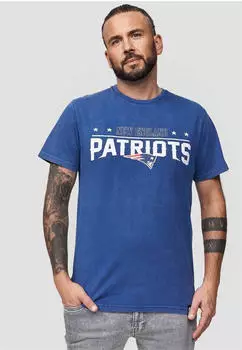 Recovered T-shirt NFL New England Patriots (REC_MMNFL993) blue
