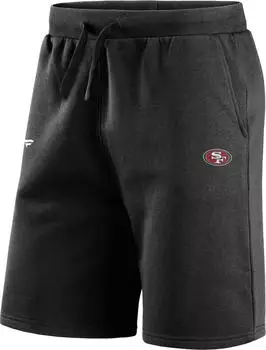 Fanatics NFL San Francisco 49ers Primary Logo Fleece Shorts (112M-127A-73-04U) black