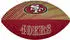 Wilson NFL Team Tailgate Football Junior Team (WF4010028XBJR)