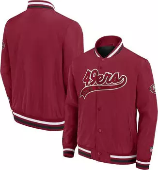 Fanatics San Francisco 49ers NFL SATEEN College Jacket (7198332) red
