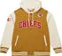 Mitchell & Ness Midweight Hooded Fleece Jacket Kansas City Chiefs (97396043) brown