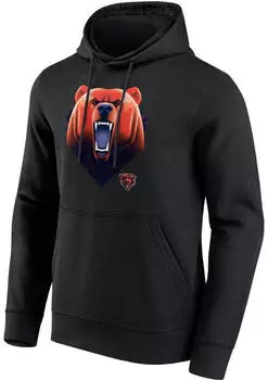 Fanatics NFL Fleece Hoody ILLUSTRATION Chicago Bears (37994408) black