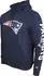 New Era NFL Fleece Hoody VERTICAL New England Patriots (74111915) blue