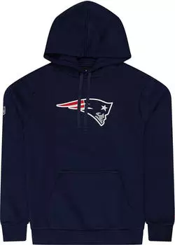 New Era NFL New England Patriots Team Logo Hoodie blue