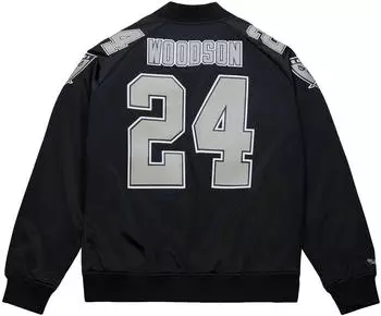Mitchell & Ness Satin Bomber Jacket San Francisco 49ers Terrell Owens (33244874) black