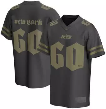 Fanatics New York Jets GOTHIC NFL Supporters Jersey (23624276) black