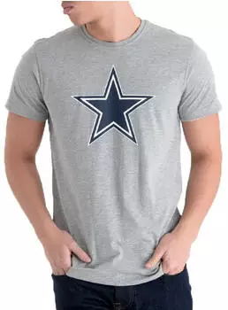 New Era Men's T-Shirt NFL Dallas Cowboys Logo (11073672) gray