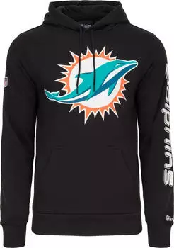 New Era NFL Fleece Hoody VERTICAL Miami Dolphins (82183287)