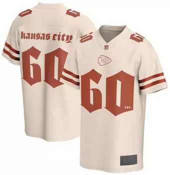 Fanatics Kansas City Chiefs GOTHIC NFL Supporters Jersey (23624092) beige/white