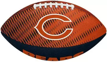 Wilson NFL Team Tailgate Football Junior Team Bears (WF4010006XBJR)