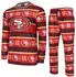 FOCO NFL Winter XMAS Pyjamas San Francisco 49ers (86272522)
