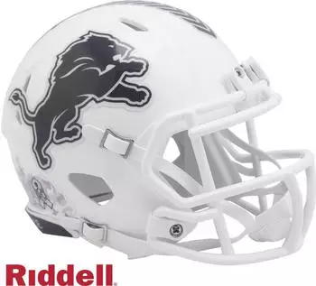 Riddell Speed Mini Football Helmet SALUTE Detroit Lions (55003085)