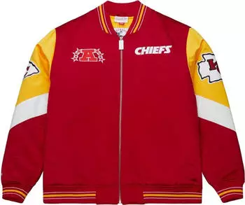 Mitchell & Ness Heavyweight satin jacket NFL Kansas City Chiefs (32873205) red