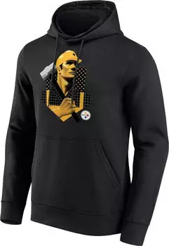Fanatics NFL Fleece Hoody ILLUSTRATION Pittsburgh Steelers (37995696) black