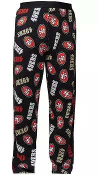 Recovered Lounge pants all-over print San Francisco 49ers NFL (MMNFL941) black