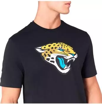 New Era Men's NFL Jacksonville Jaguars Logo T-Shirt (60504514-001) black