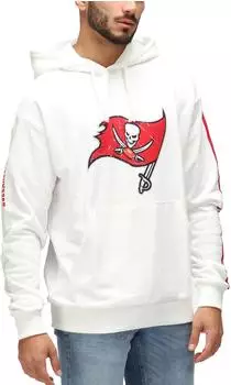 Recovered NFL Tampa Bay Buccaneers Fleece Hoodie Ecru (45399152) white
