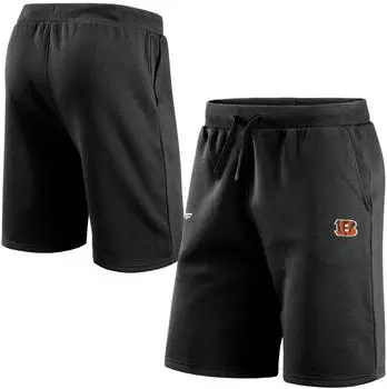 Fanatics NFL Cincinnati Bengals Primary Logo Fleece Shorts (112M-127A-9A-04U) black