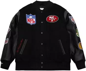 Mitchell & Ness Varsity Jacket San Francisco 49ers (93189806) black