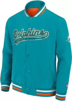 Fanatics Miami Dolphins NFL SATEEN College Jacket (3857104)