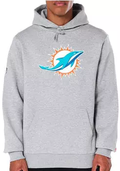 New Era Men's Hoodie NFL Miami Dolphins Logo (83230331) gray