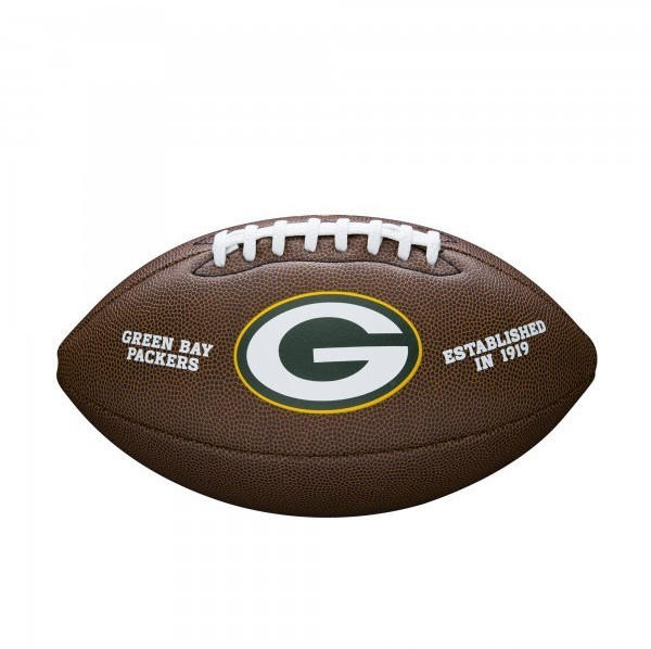Wilson Football Team Logo Green Bay Packers (WTF1748XBGB)