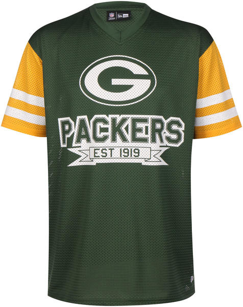 New Era NFL Contrast Sleeve Shirt (12195348) yellow/green