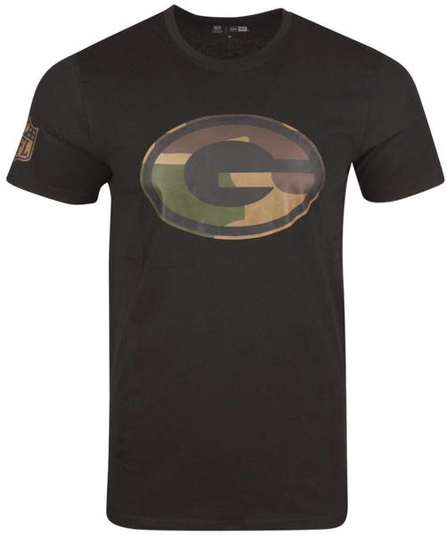 New Era Green Bay Packers Shirt (NE11785981) camo wood/black