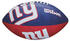 Wilson New York Giants Junior Football (WTF1534NYG) blue