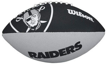 Wilson Oakland Raiders Junior Football (WTF1534XBOA) black/grey