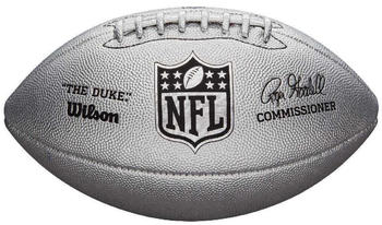 Wilson Football NFL Duke Metallic Silber (765743) silber/grau