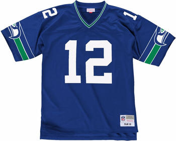 Mitchell & Ness NFL Legacy Jersey Seattle Seahawks 12 Retro Throwback Blue