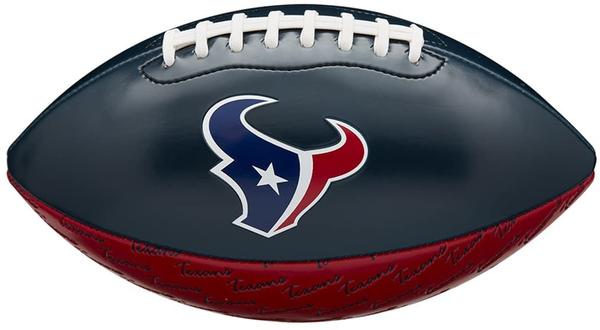 Wilson Football NFL Team Mini Peewee Logo Houston Texas