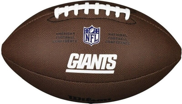 Wilson Football NFL Team Logo New York Giants (101078) braun
