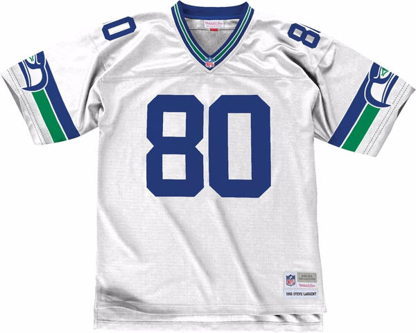 Mitchell & Ness NFL Legacy Jersey Seattle Seahawks 1985 Steve Largent White