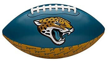 Wilson Football NFL Team Mini Peewee Logo Jacksonville Jaguars