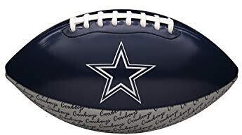 Wilson Football NFL Team Mini Peewee Logo Dallas Cowboys