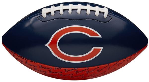 Wilson Football NFL Team Mini Peewee Logo Chicago Bears