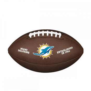 Wilson Football NFL Team Logo Miami Dolphins WTF1748MI