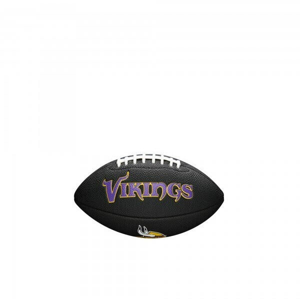 Wilson Football NFL Team Logo Mini Minnesota Vikings WTF1533BLXBMN