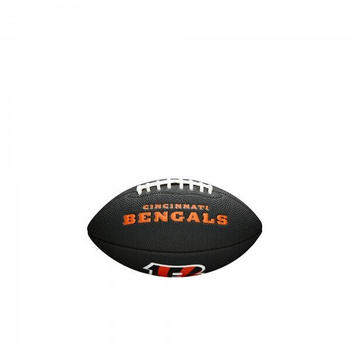 Wilson Football NFL Team Logo Mini Cincinnati Bengals (727604) schwarz