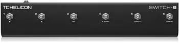 TC-Helicon Switch-6 Zubeh&ouml;rpedal mit 6 Schaltern (000-DG300-00010)