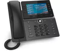 SNOM 00004631, SNOM M58 DECT Tischtelefon EU Schwarz
