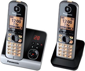 Panasonic KX-TG6722 Duo schwarz