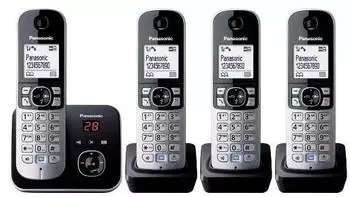 Panasonic KX-TG6823GB Trio schwarz