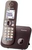 Panasonic Telefon KX-TG6811GA, braun, schnurlos