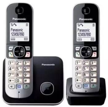 Panasonic KX-TG6812 Duo schwarz