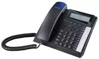 AGFEO T 18 schwarz analoges Tischtelefon (6101179) (ge&ouml;ffnet)