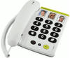 DORO 5641, DORO PhoneEasy 312cs Seniorentelefon Weiß
